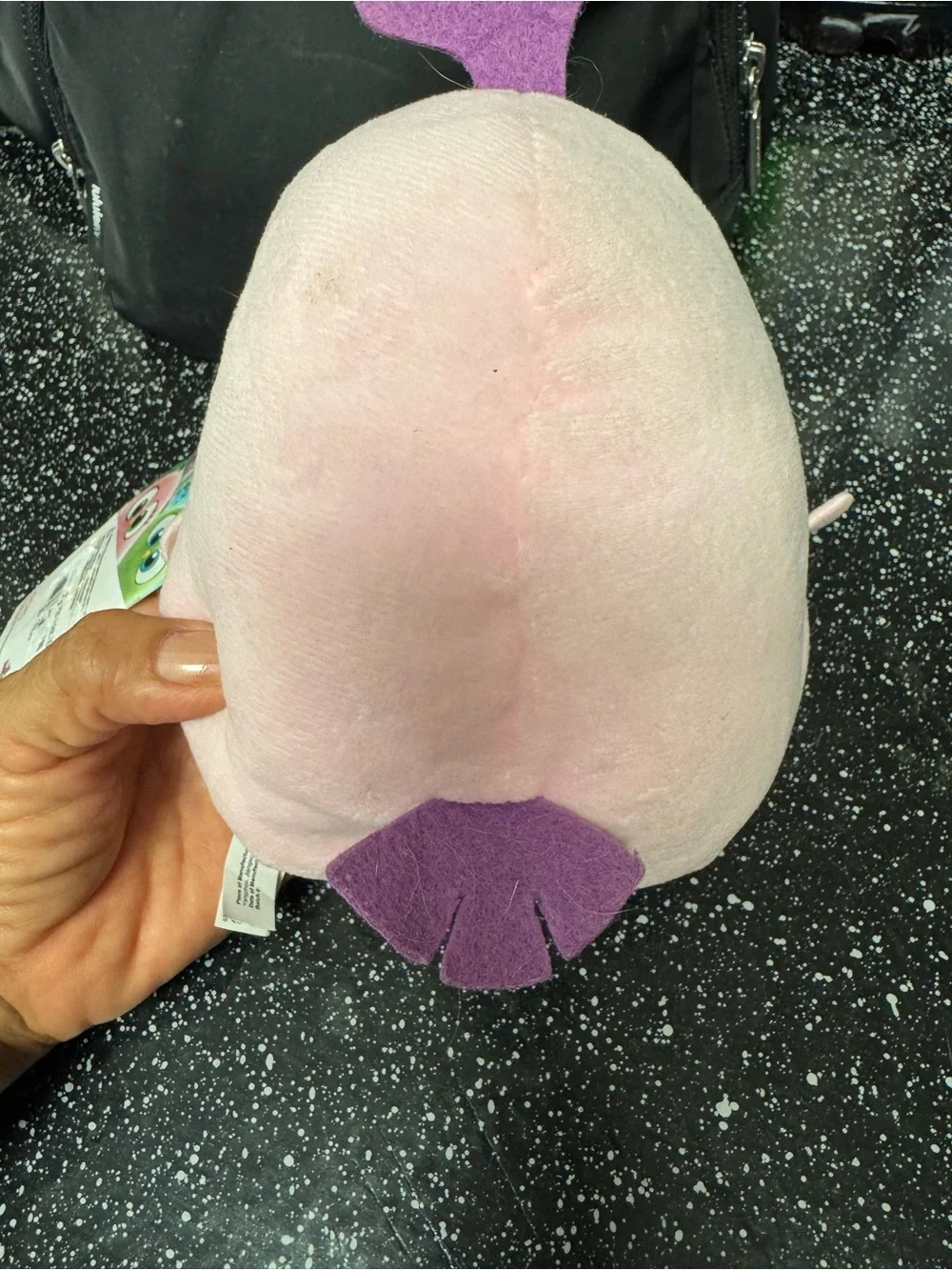 Pink Plush Small Pet Toy with Green Eyes - Angry Birds The Movie 2